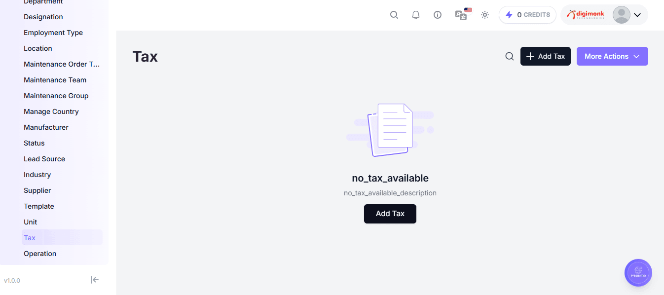 Tax Page